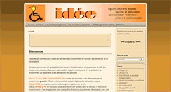 Desktop Screenshot of idee-association.org