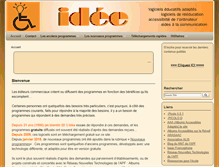 Tablet Screenshot of idee-association.org